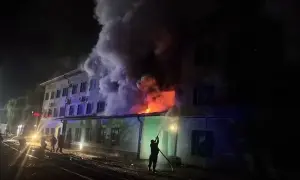 Фото, відео: Росія масовано атакує Київ дронами 23 вересня