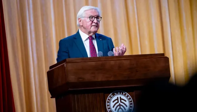 Президент Германии призвал Китай оказать влияние на РФ с целью прекращения войны против Украины