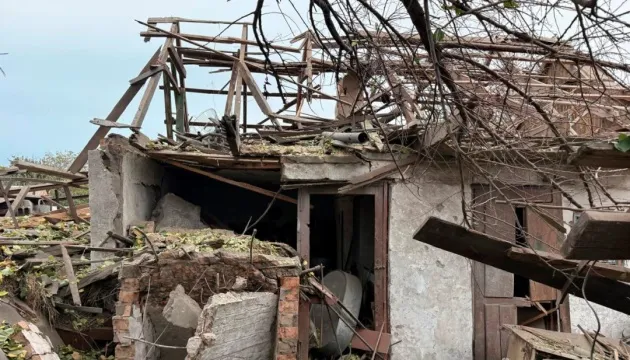 One person was killed and three others were wounded in shelling in the Dnipropetrovsk region