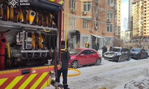 У Києві в салоні краси загорівся генератор, спалахнула пожежа
