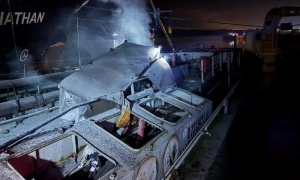 Відео: Єрмак показав, що окупанти перетворили Мар'їнку на руїни 