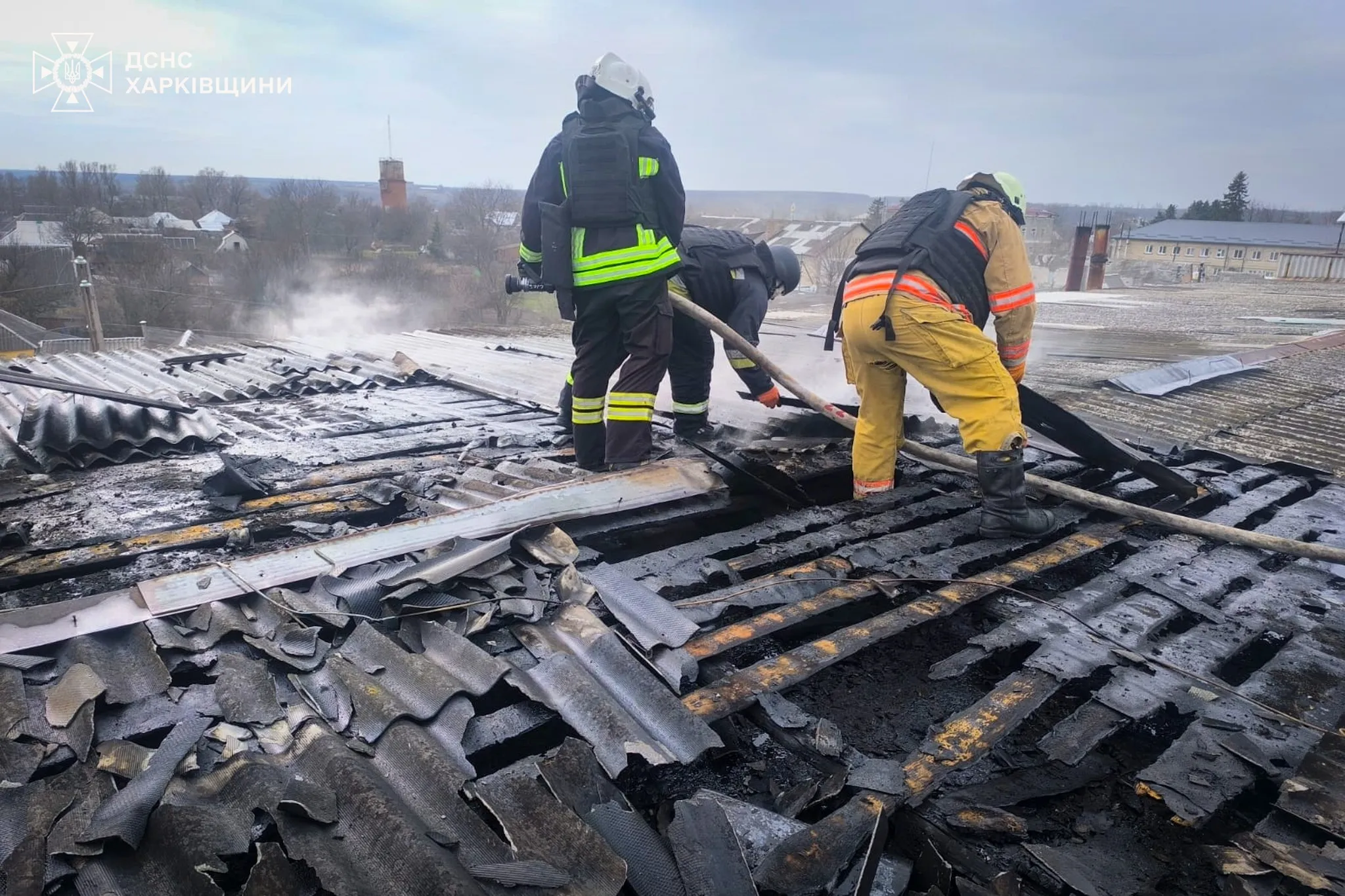 Війська рф атакували енергооб’єкт на Харківщині