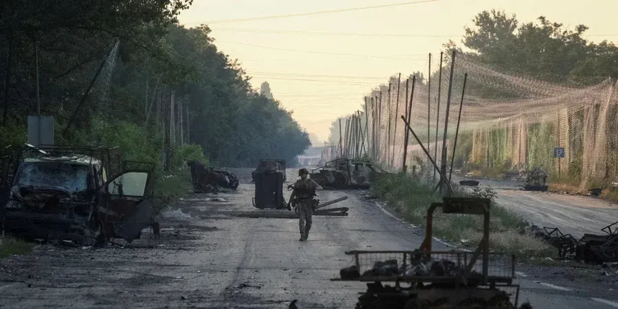 Skelya announced that the breakthrough near Kozacha Lopana had been thwarted