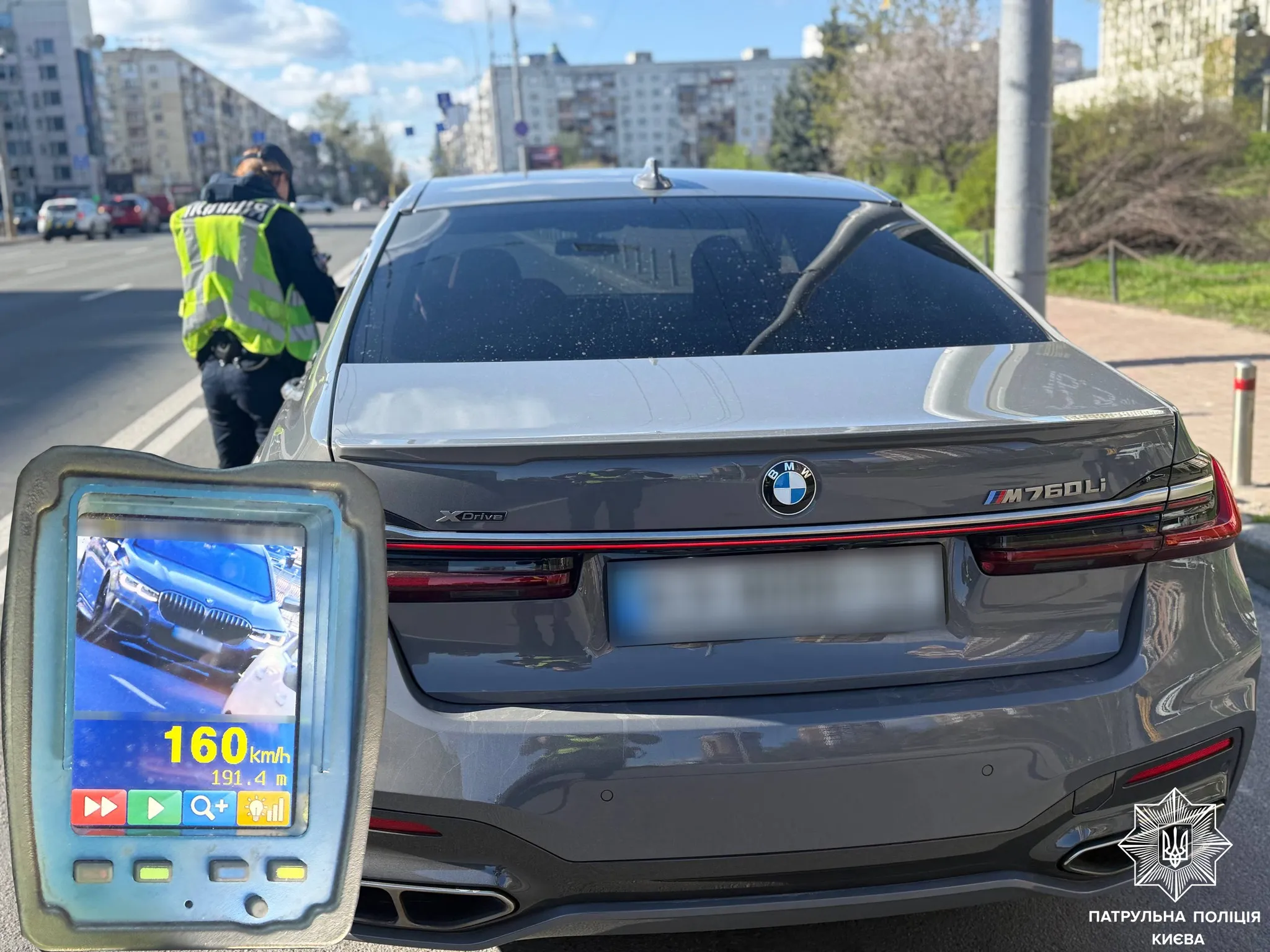 Поліція Києва притягує до відповідальності фанатів швидкої їзди