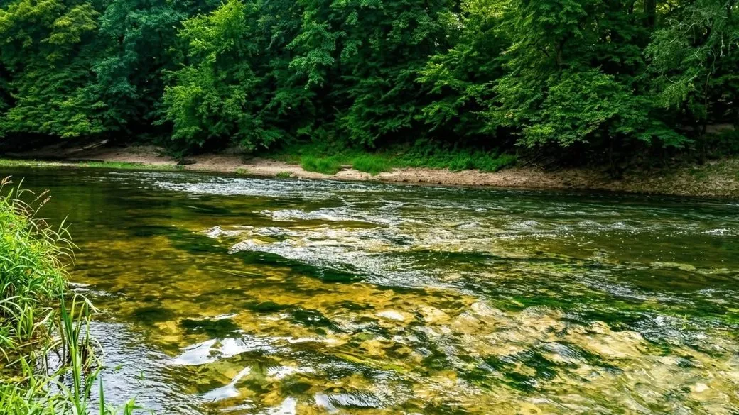 In the Rivne region, rivers are receding to critical levels due to the drought