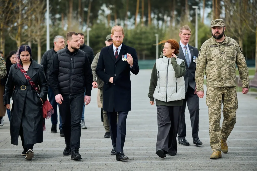 Принц Гаррі вшанував пам’ять загиблих захисників України