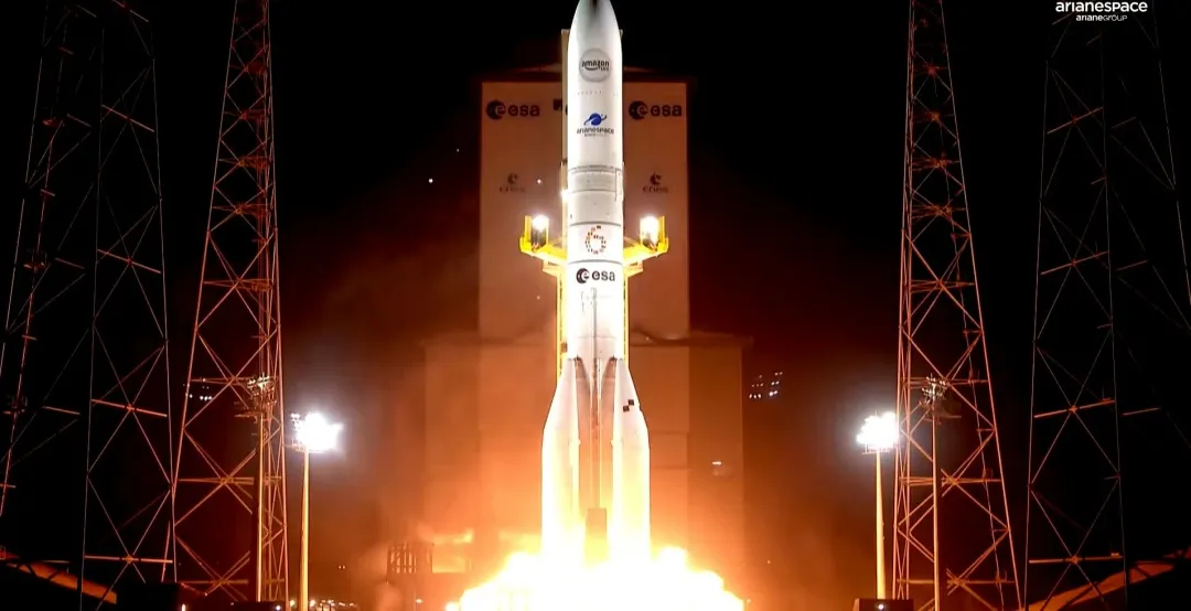 Ракета Ariane 6 вивела на орбіту другу партію супутників Amazon