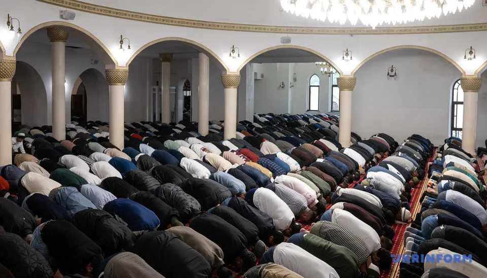 Muslims in Kyiv are celebrating Eid al-Adha