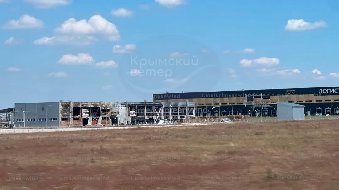 В Крыму уничтожили крупный логистический хаб вблизи Симферополя