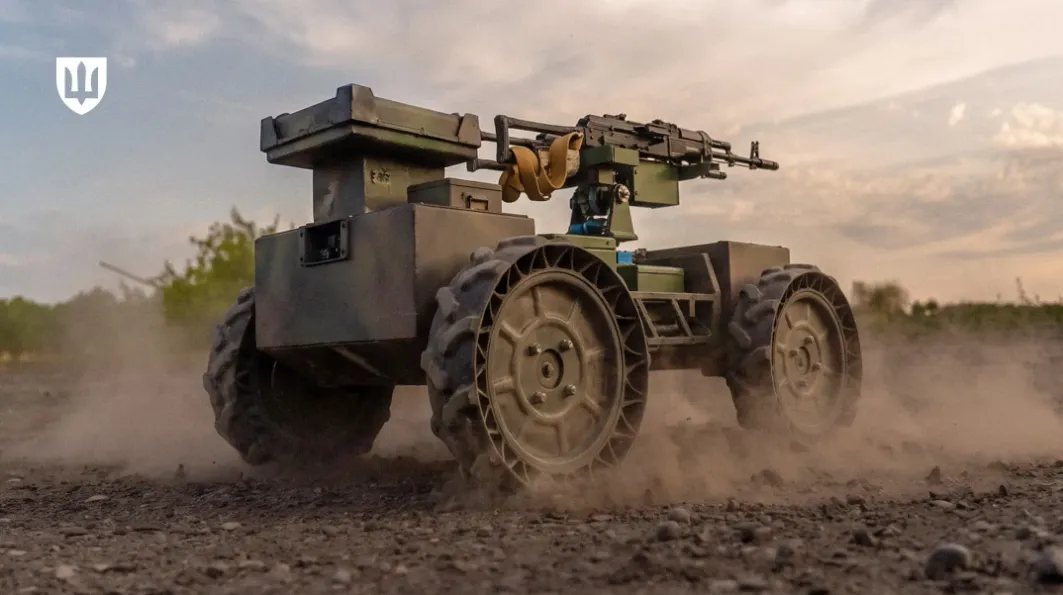 The Ukrainian Armed Forces are testing robotic turrets equipped with automatic weapons on the front lines