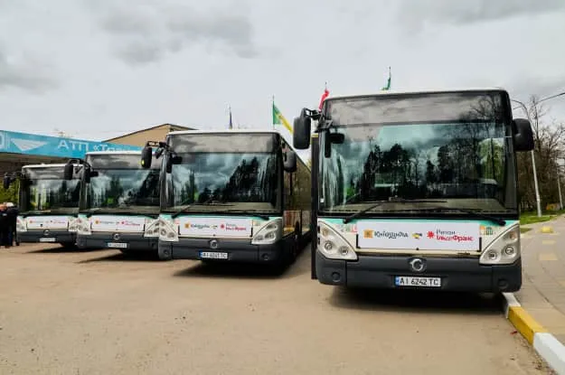 Ukraine will receive 36 buses from Brussels