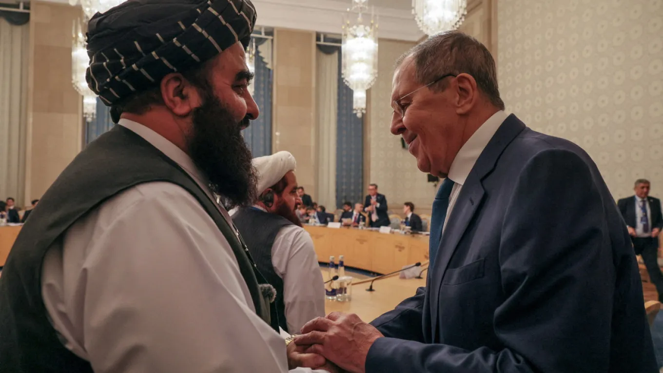 Russia has promised to regularly supply humanitarian aid to the Taliban