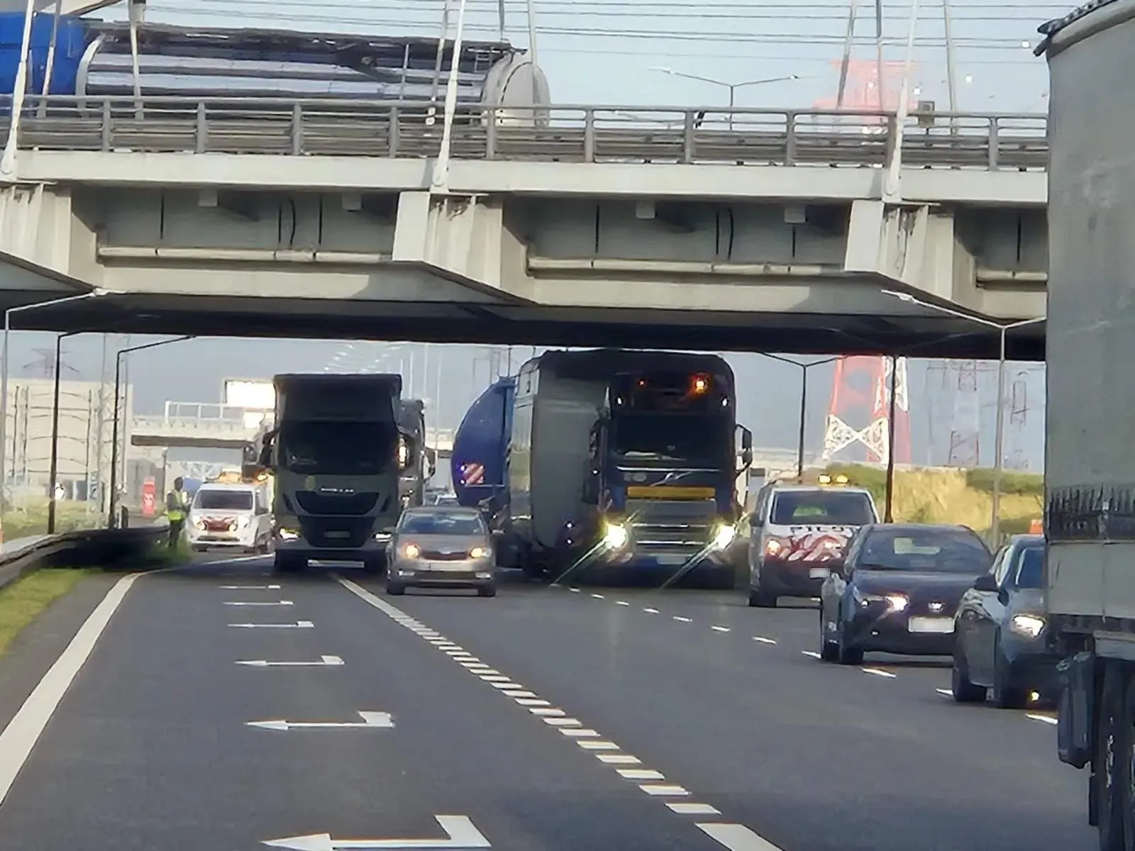 Український перевізник двічі за день заблокував автомагістралі в Польщі