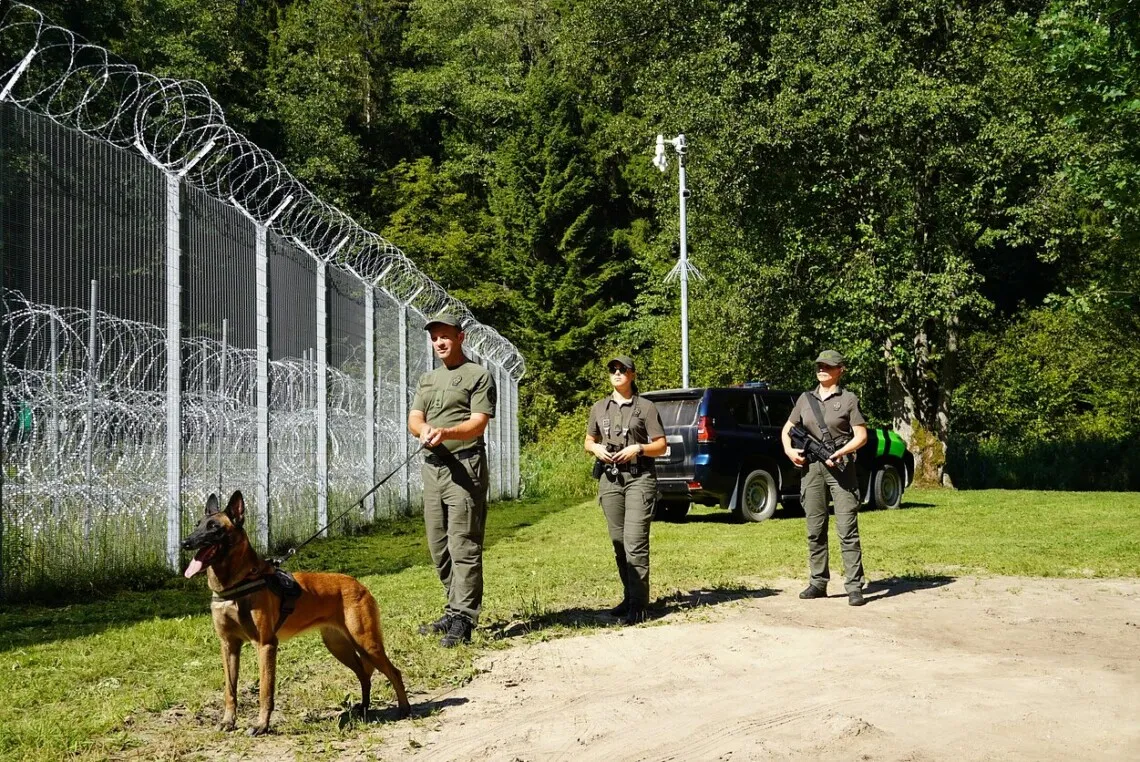 У Литві чоловік прорвався через закритий КПП до кордону з РФ