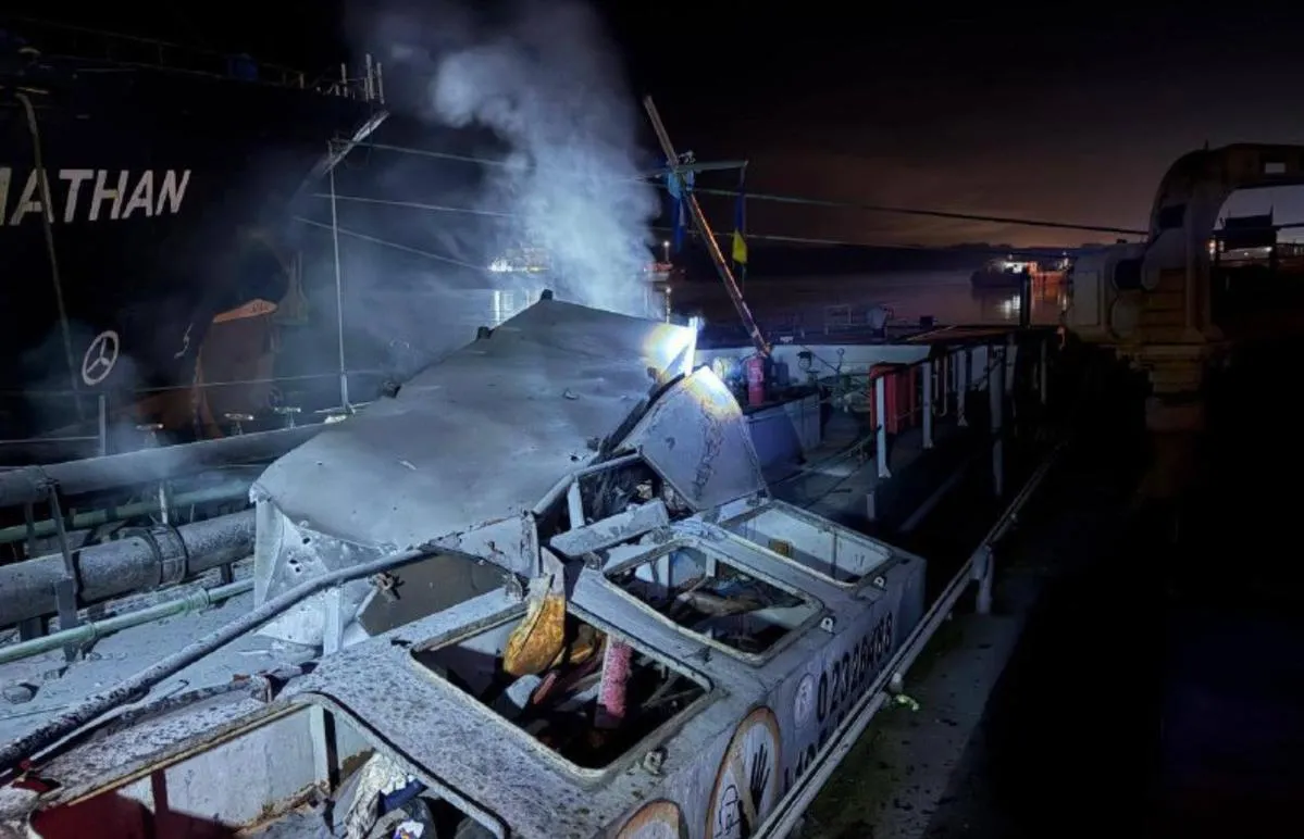 Словаччина підтвердила пошкодження обстрілом рф свого судна в порту Одещини