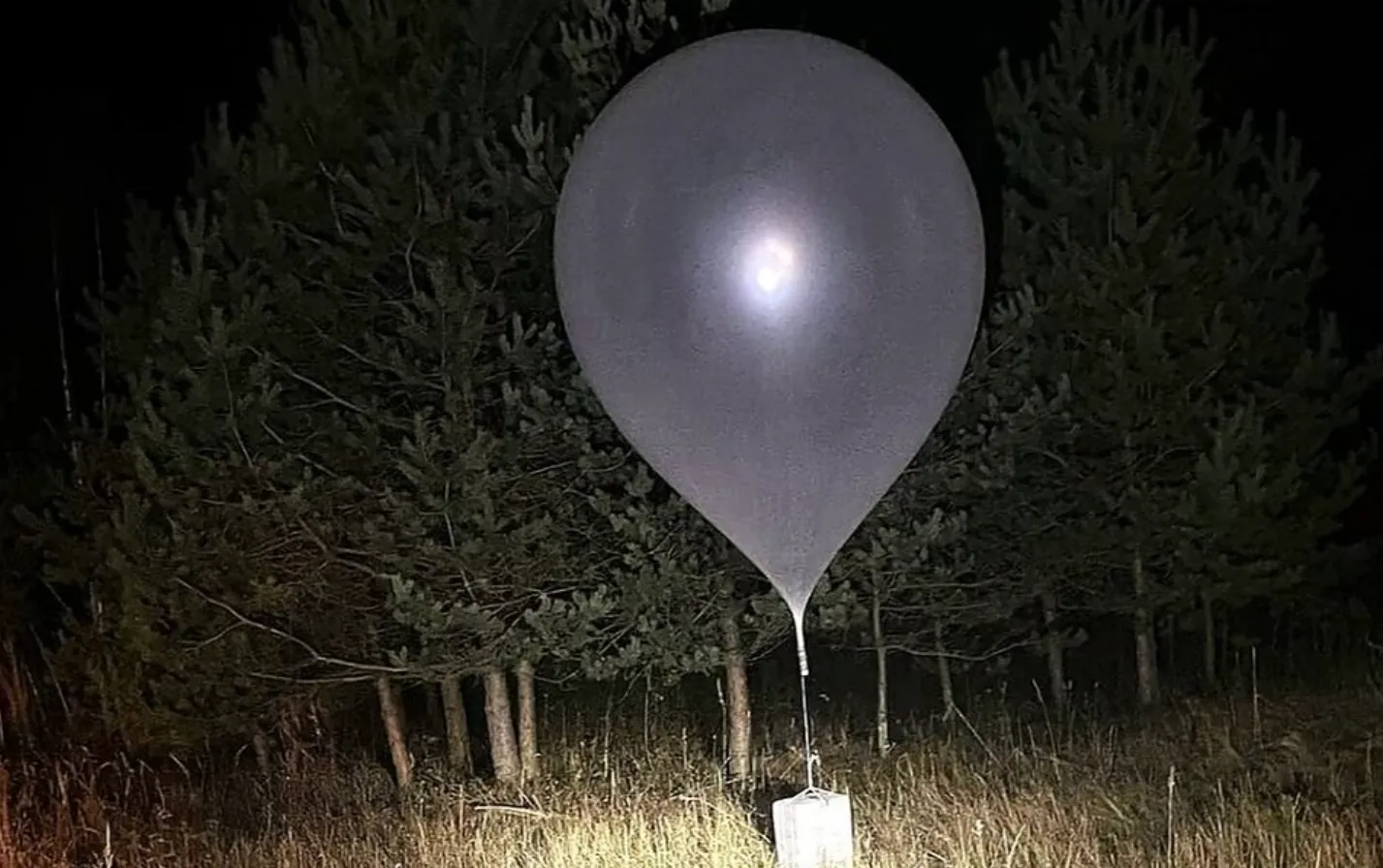 Na Litwie przeprowadzono operację przeciwko przemytowi z Białorusi przy użyciu balonów powietrznych