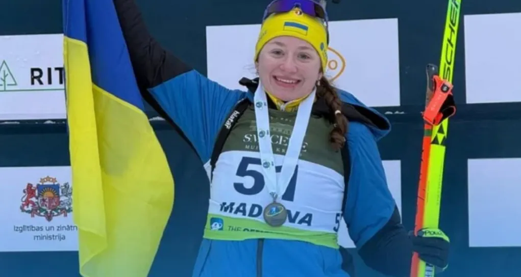Тетяна Тарасюк здобула бронзу на етапі юніорського Кубка IBU у Латвії