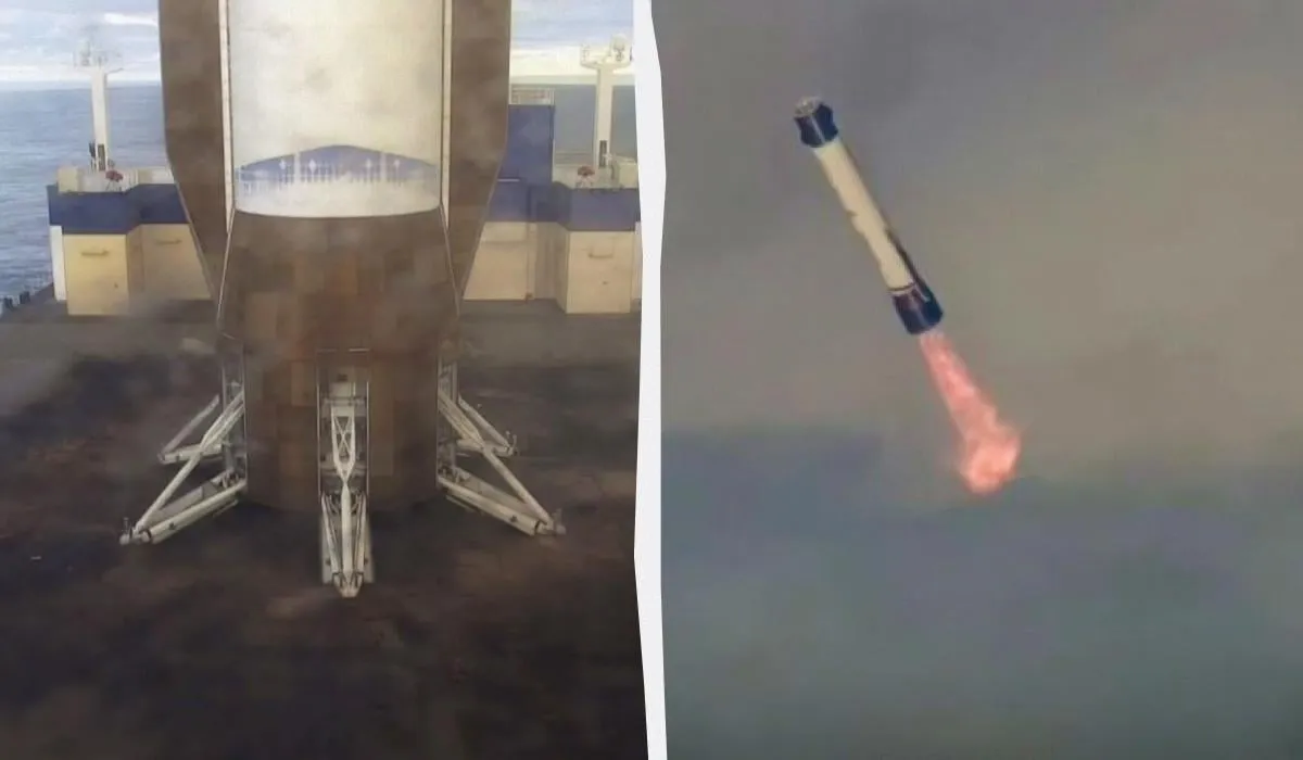 Blue Origin вперше повернула перший ступінь ракети New Glenn після запуску місії NASA