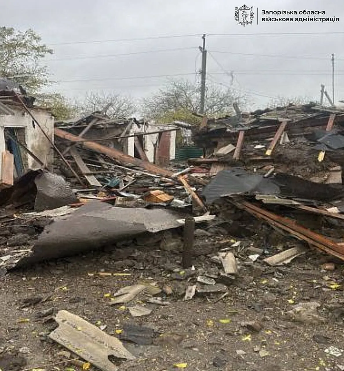 Росіяни обстріляли Запорізьку область: загинув чоловік, поранено жінку та зруйновано школу Росіяни обстріляли Запорізьку область: загинув чоловік, поранено жінку та зруйновано школу