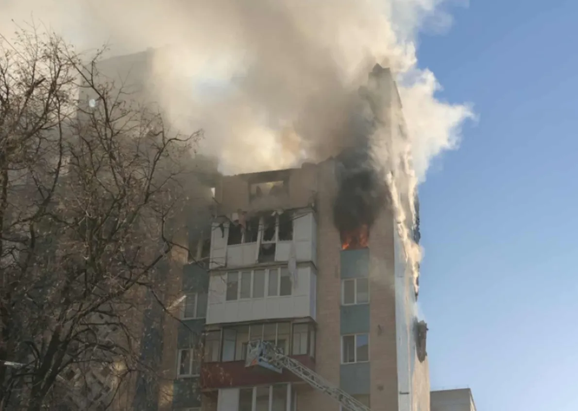 У Тернополі після удару рф виявили підвищений вміст продуктів горіння