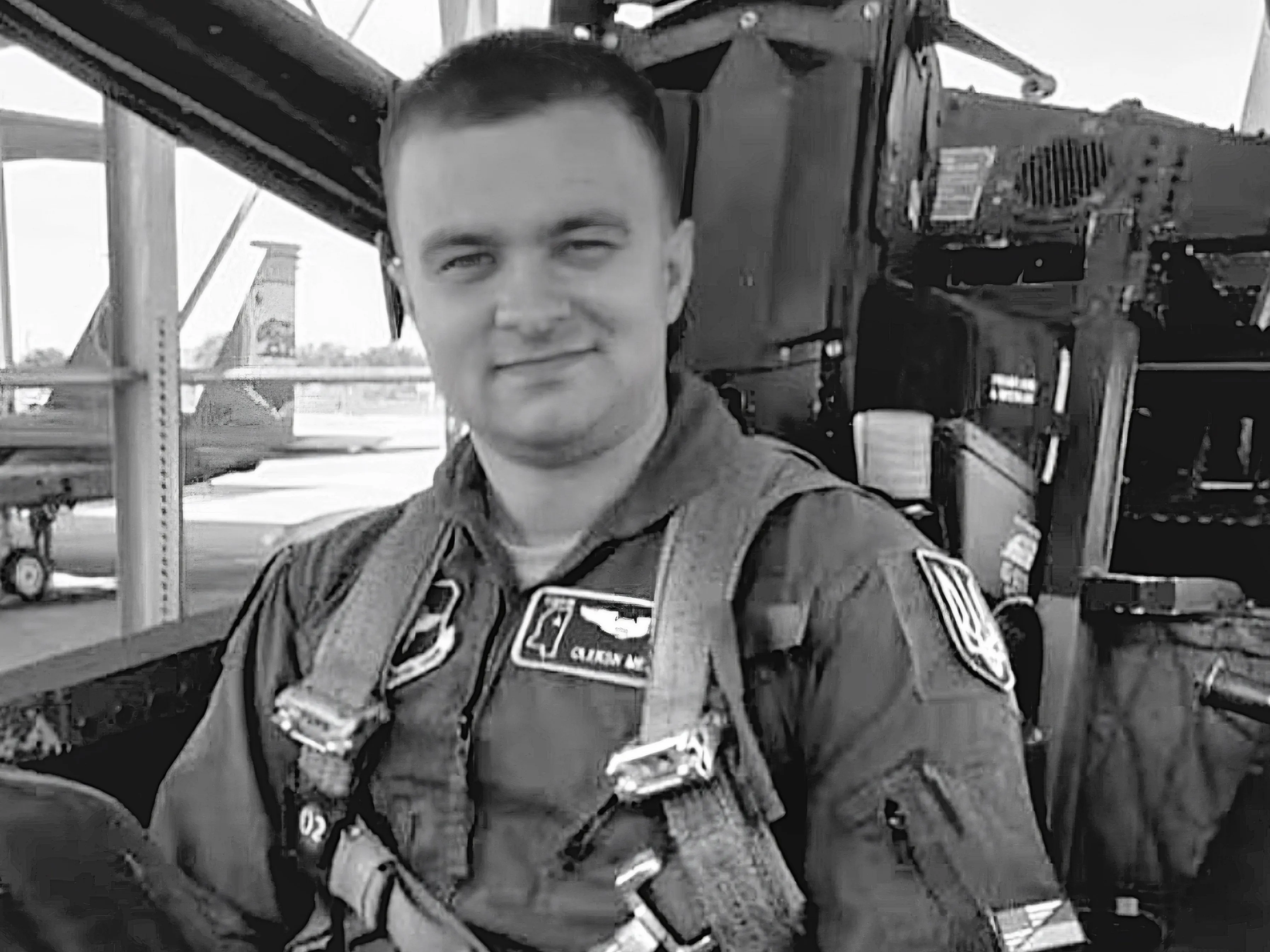 Oleksiy Munfish Mesya, the first F-16 pilot, was immortalized in a cartoon
