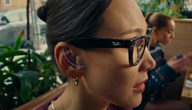 Окуляри Meta з ШІ навчились підсилювати голос співрозмовника