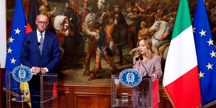 Мелоні та Мерц обговорили «мирний план» США для України