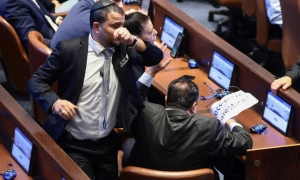 Lewicowi deputowani Knesetu wygwizdali Trumpa podczas wystąpienia w Izraelu