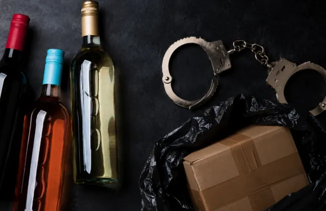 Adulterated alcohol that causes serious harm can result in up to 10 years in prison