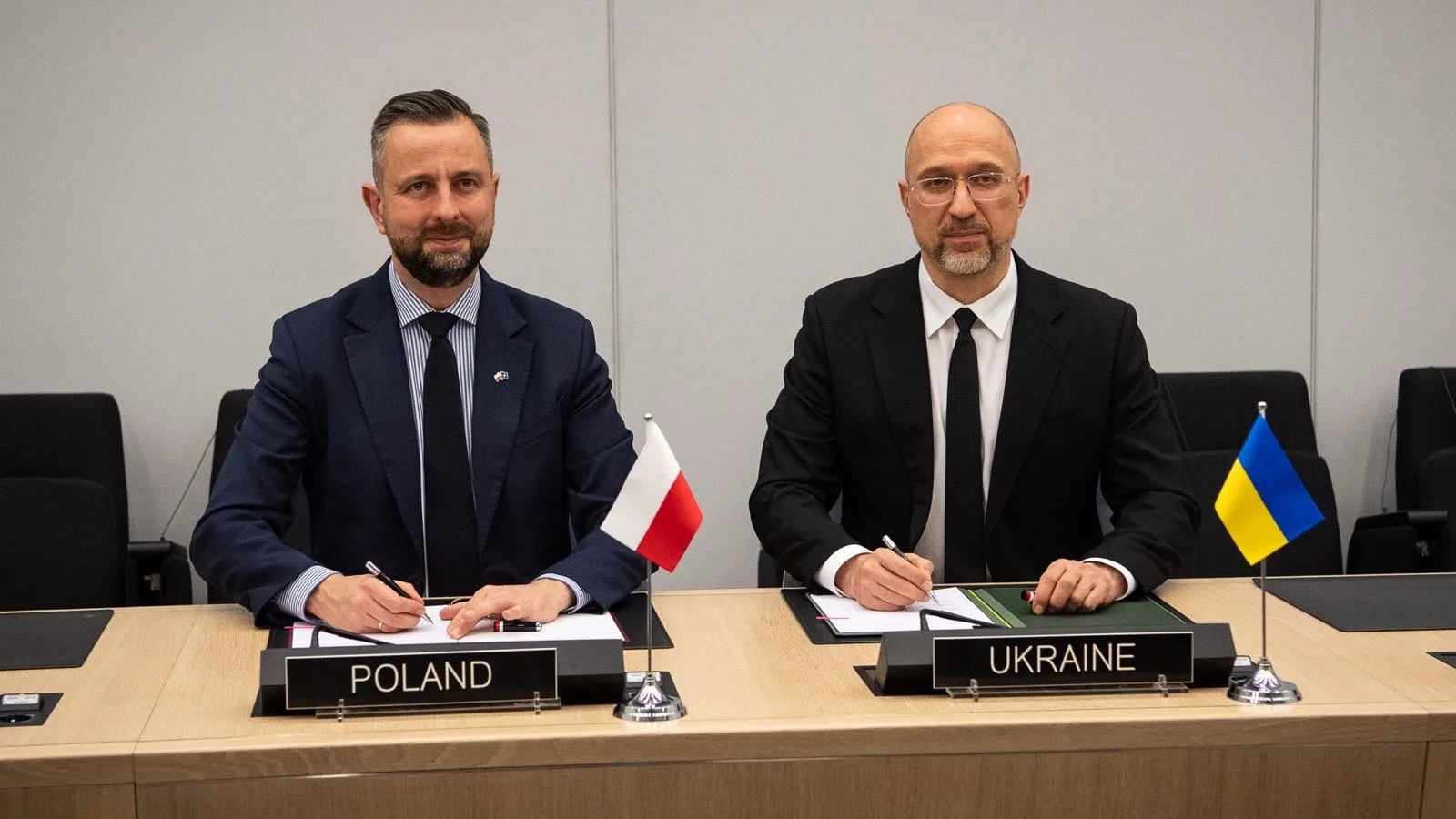 Ukraina i Polska podpisały list intencyjny dotyczący współpracy w dziedzinie obronności