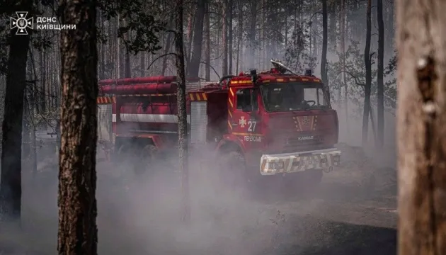 В Киевской области качество воздуха остается в норме, несмотря на пожары в Чернобыльской зоне