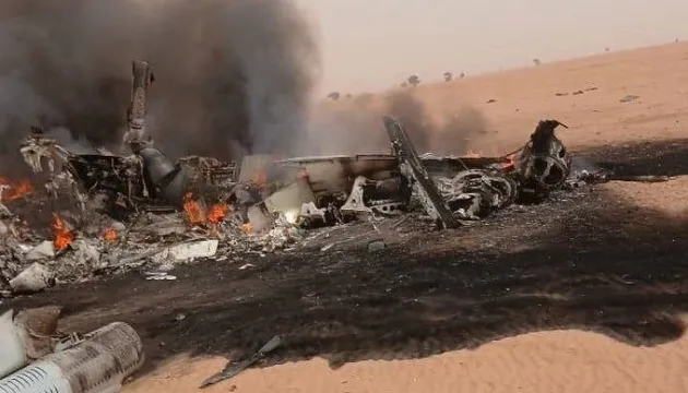VIDEO: Mali Reports Destruction of a Russian Mi-24 Helicopter