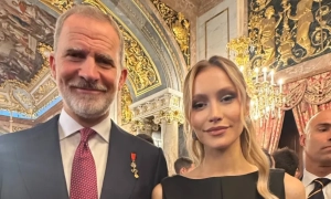 Представниця України на Міс Всесвіт Софія Ткачук відвідала королівський прийом у Мадриді