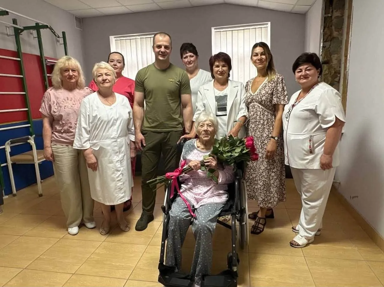В Херсоне ветеран Второй мировой войны отметила 106-летие