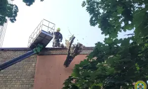 У Києві та області оголошено перший рівень небезпеки через циклон