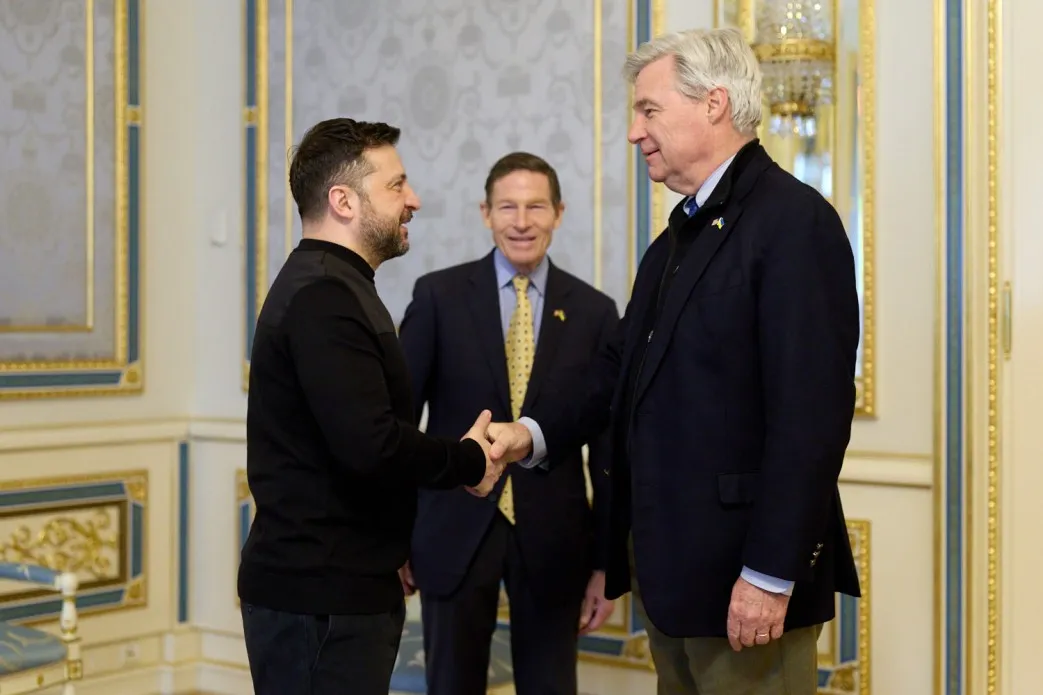 Zełenski omówił z senatorami USA sankcje wobec rosji i rakiety do Patriot