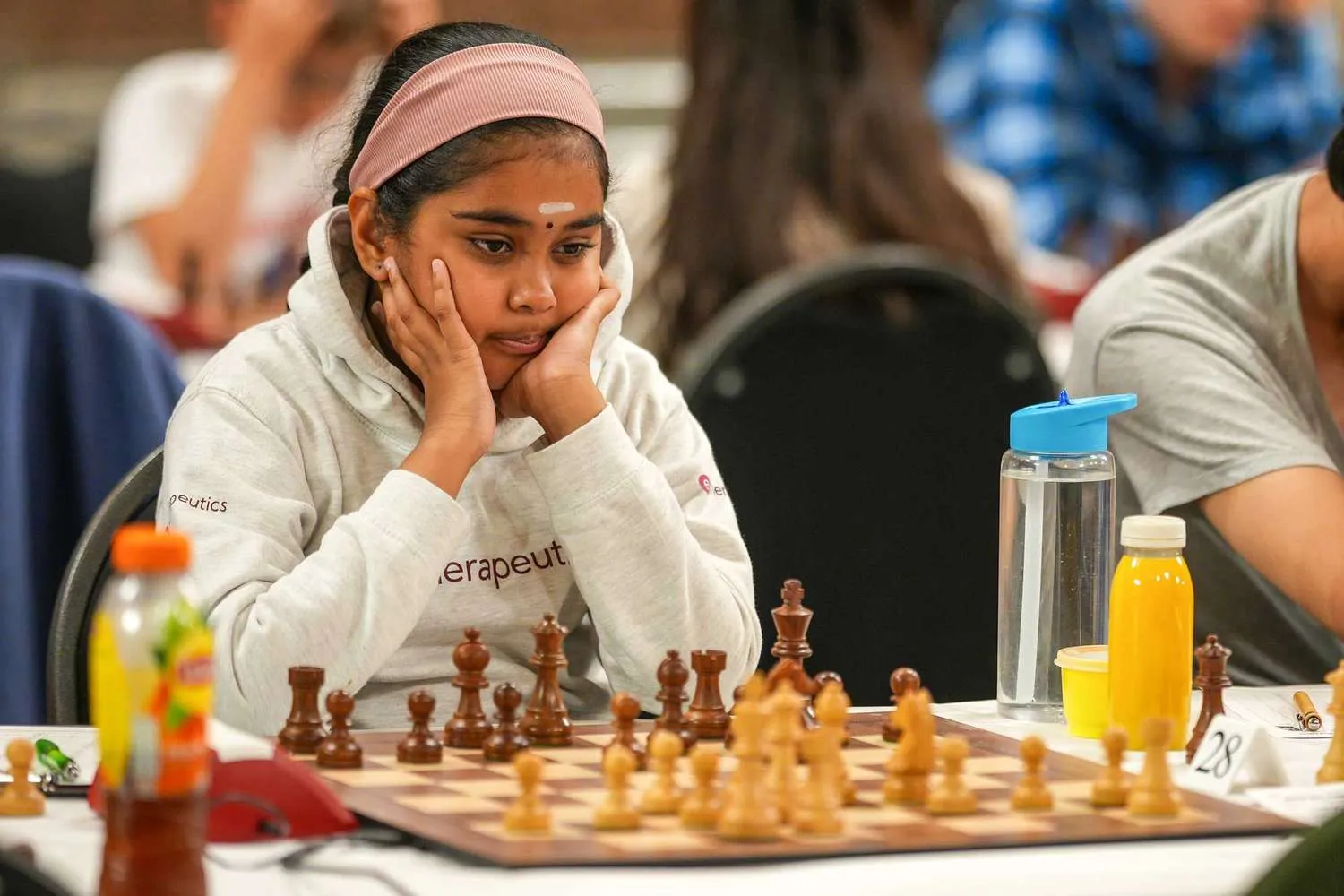 An 11-year-old British girl has become the youngest grandmaster in chess history