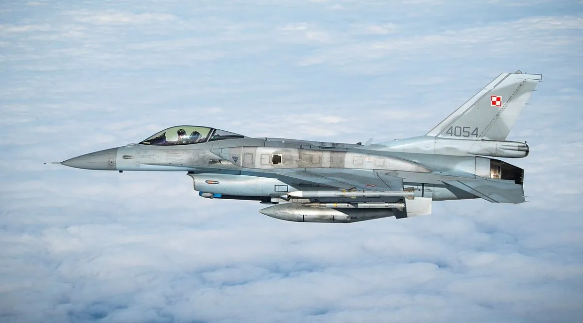 Poland scrambled its air force in response to the Russian attack on Ukraine