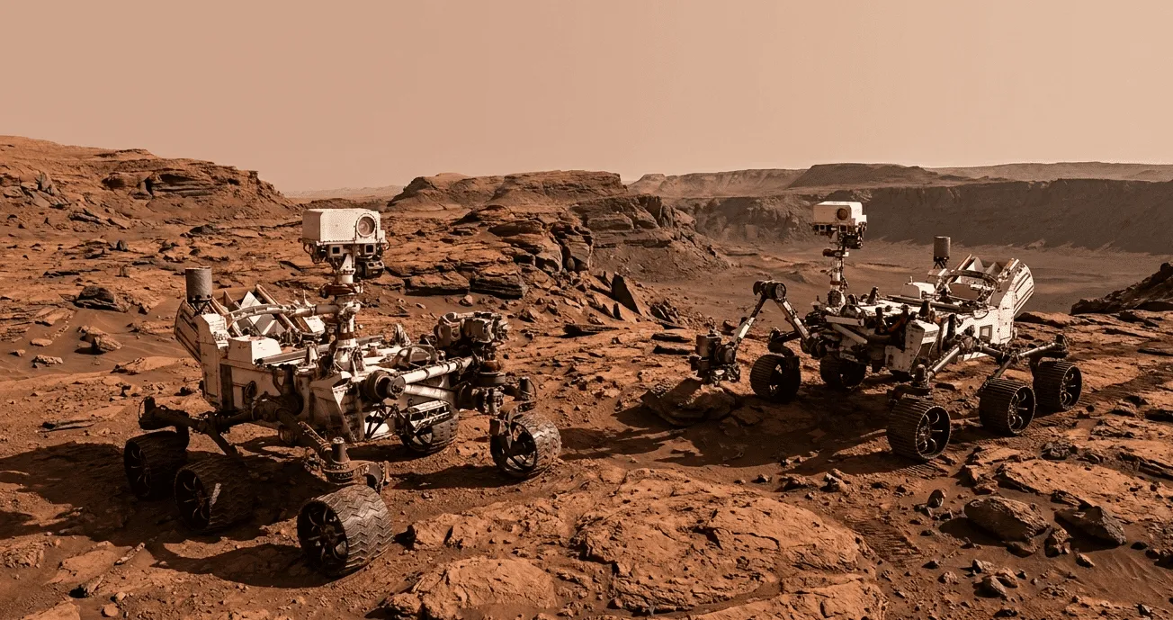 NASA показало нові панорами Марса з Curiosity і Perseverance
