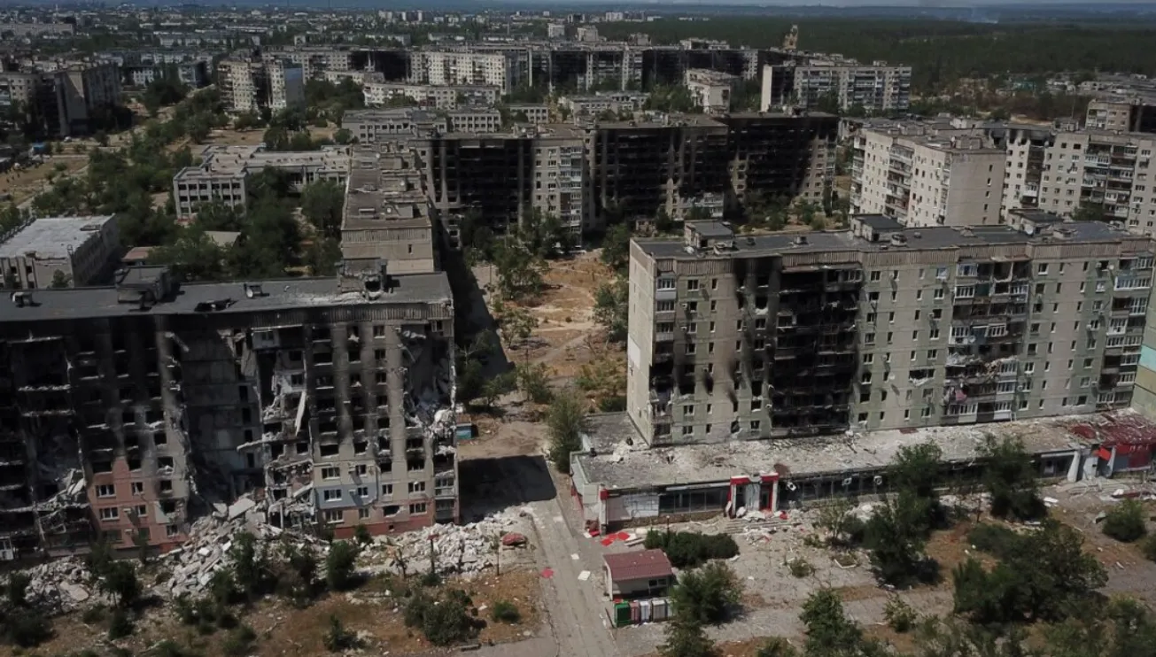 The occupiers plan to demolish at least 79 high-rise buildings in Sievierodonetsk