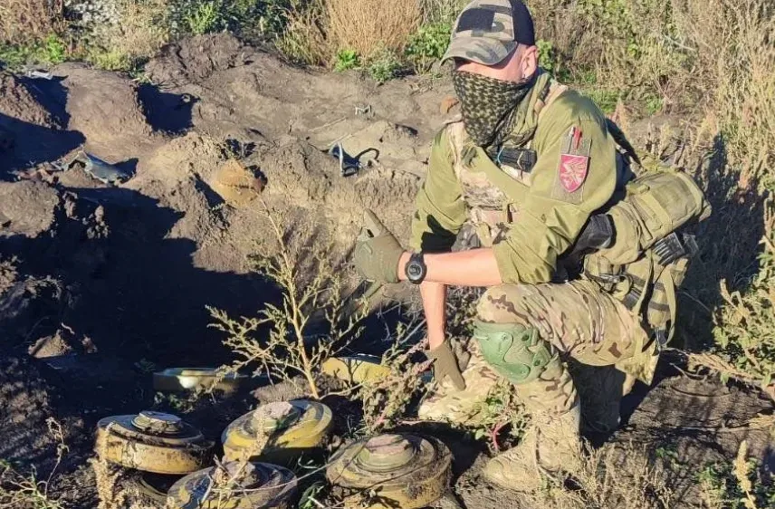 Саперы ВСУ обезвредили почти полмиллиона боеприпасов