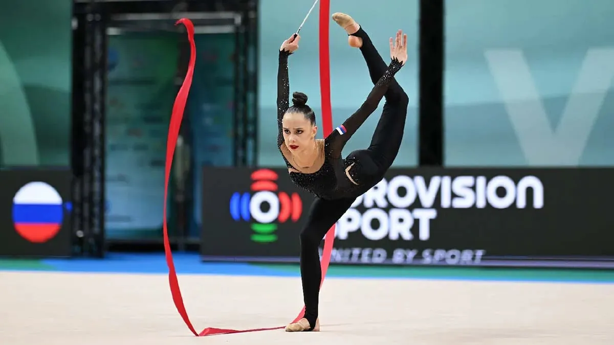 The Russian national team has withdrawn from the rhythmic gymnastics tournament in Romania