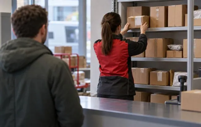Nova Poshta has reduced the free storage period for packages to five days