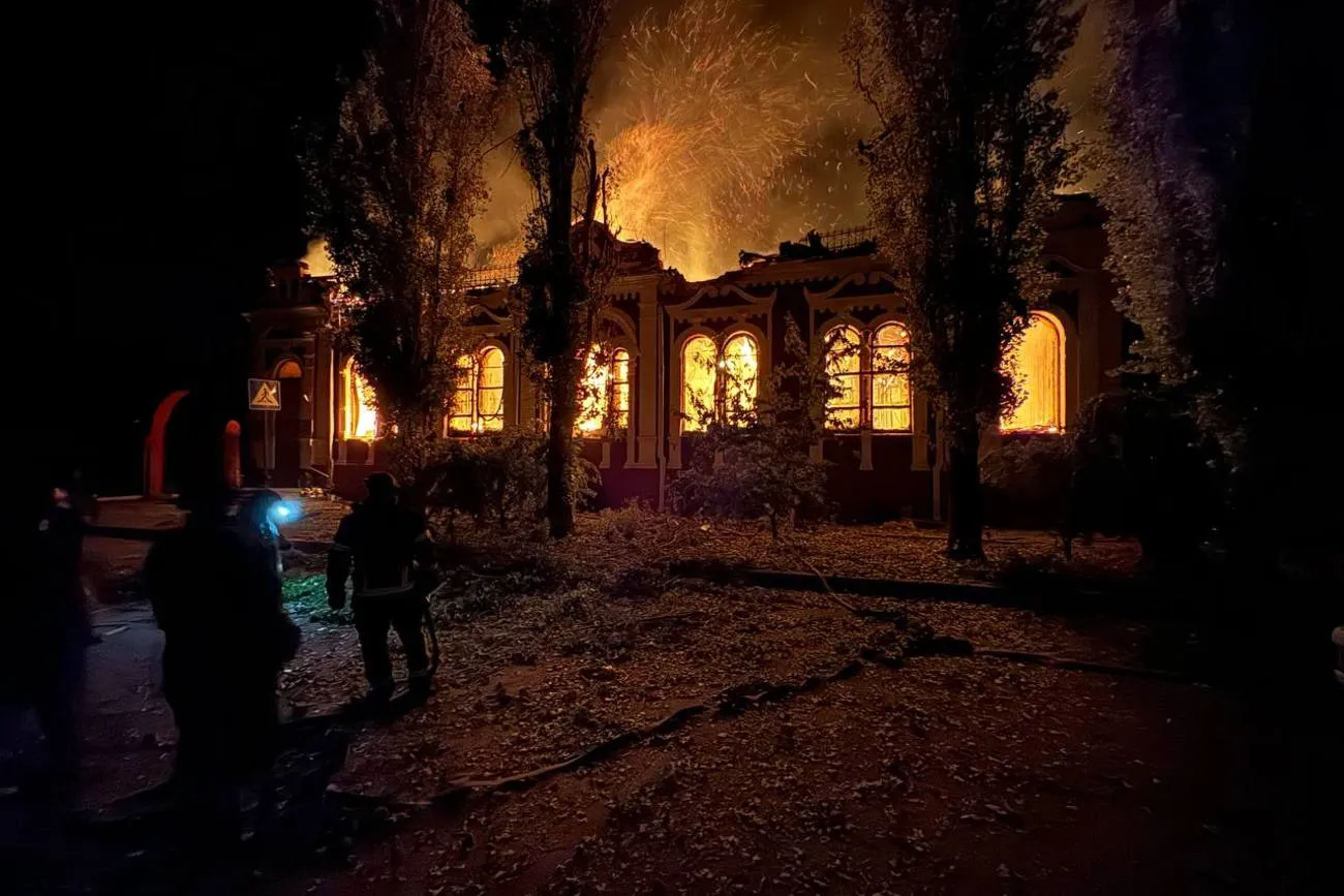 Росіяни знищують історичний центр Гуляйполя КАБами