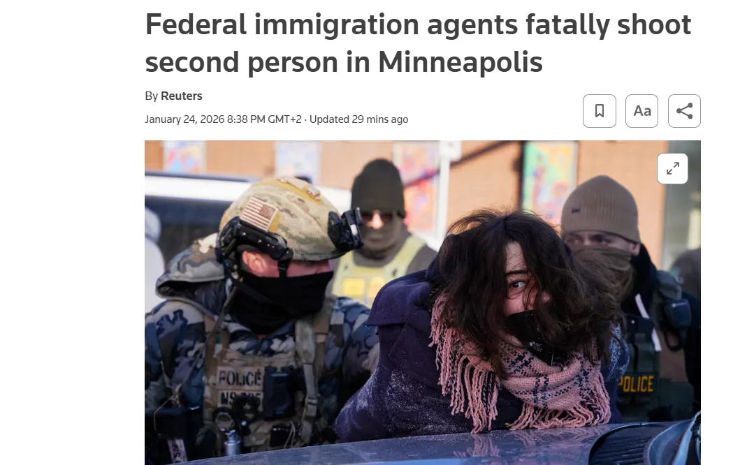 Федеральні агенти США застрелили ще одного чоловіка в Міннеаполісі