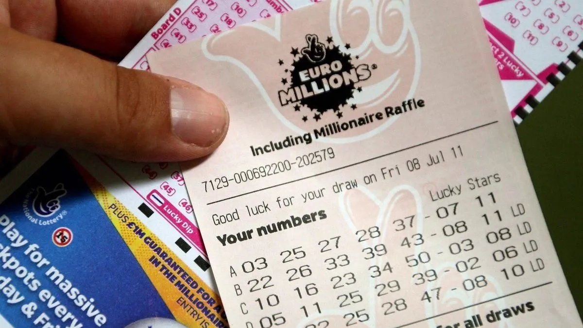 A British man won £111 million in the EuroMillions lottery