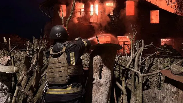 Two people were killed in a Russian attack in the Kyiv region