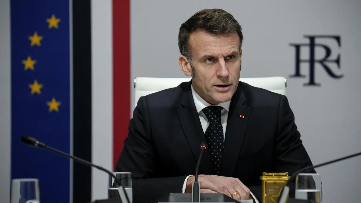 Макрон заявив про збільшення ядерного арсеналу Франції