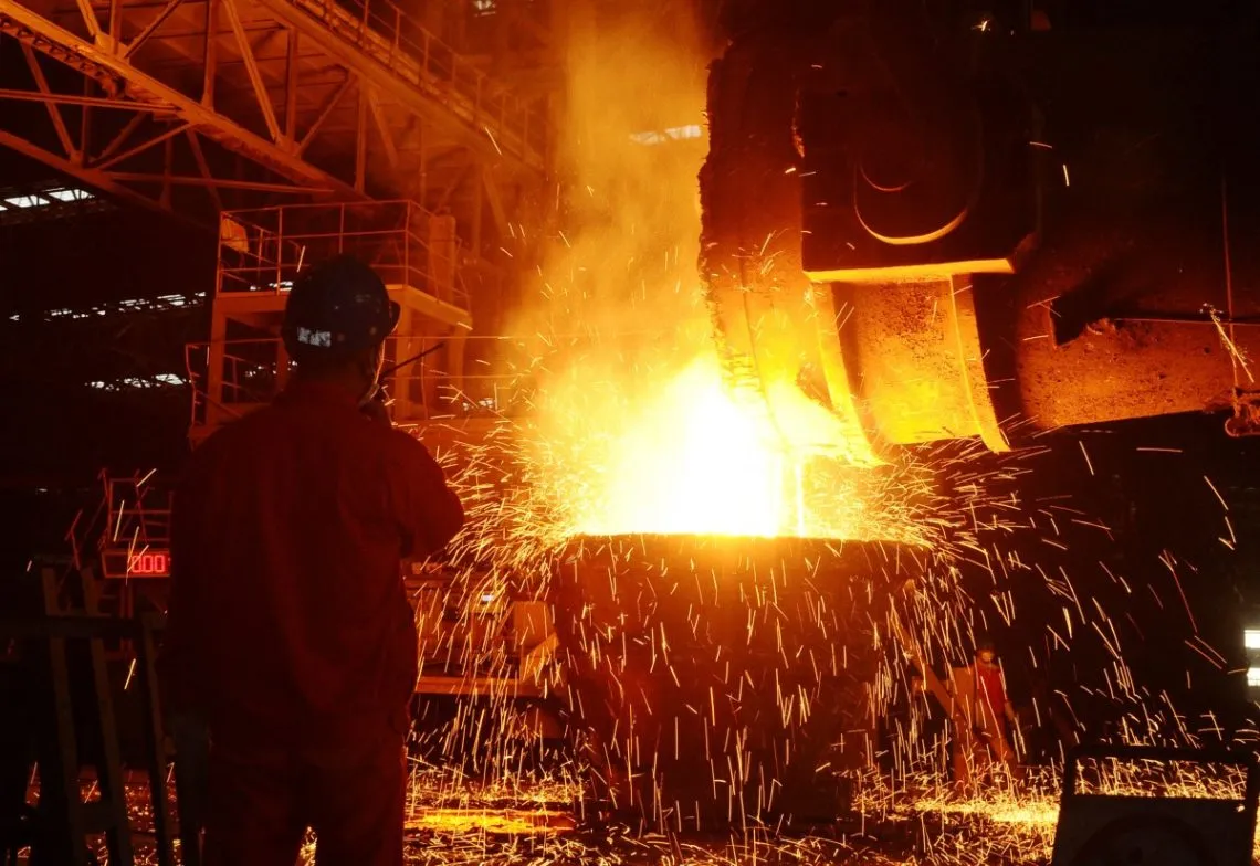 The steel industry accounted for more than 15% of Ukraine's exports