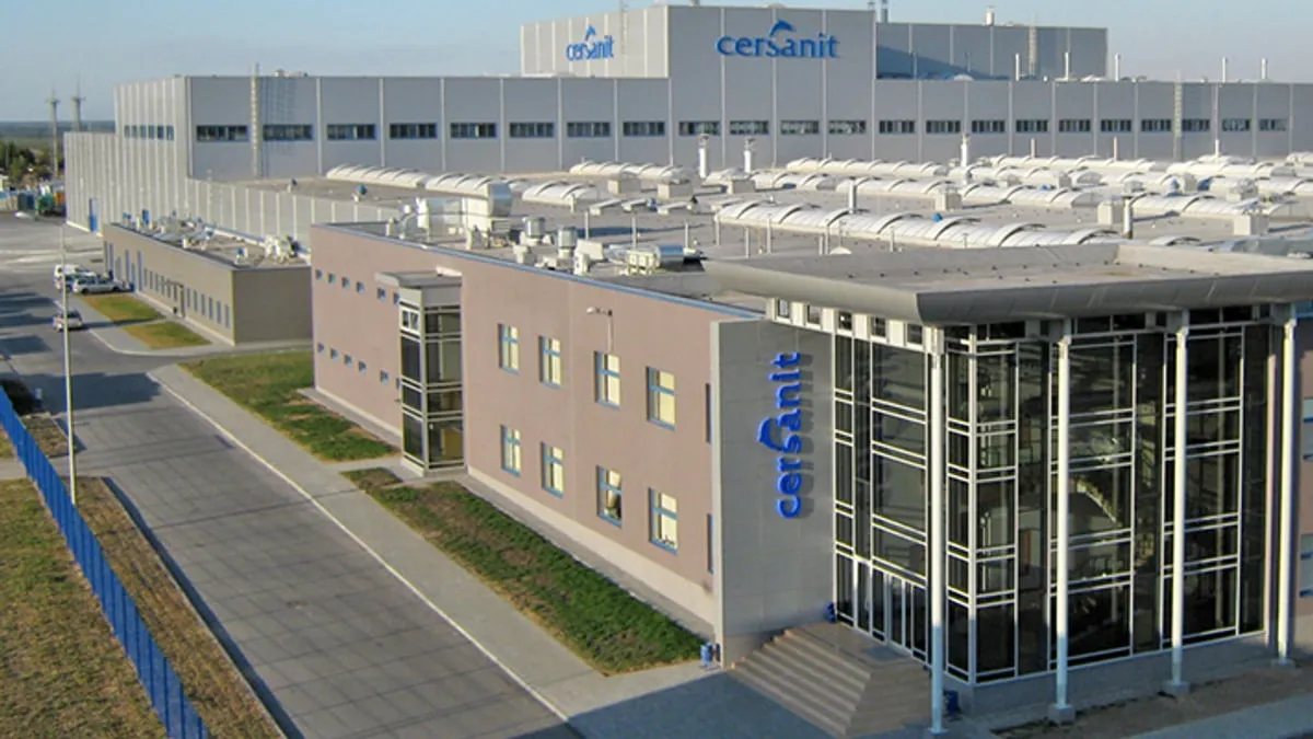 Russian drones severely damaged the Cersanit plant in Zvyagel